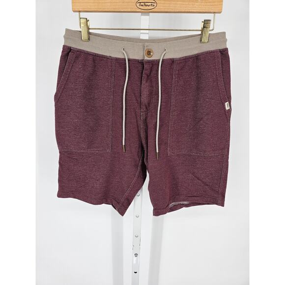Vans Men's Purple Mid Rise Pockets Sweatshorts Shorts Size S - Picture 1 of 5